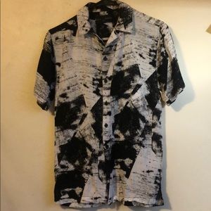 Black & White Button Up Size XS